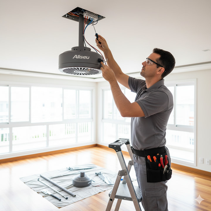 Como instalar ventilador de teto passo a passo: guia para iniciantes